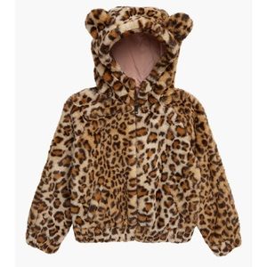 Girls Tucker + Tate super soft animal print jacket size 3